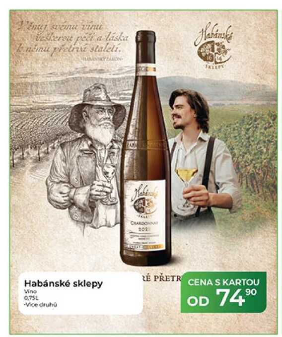 Habánské sklepy Vino 0,75L