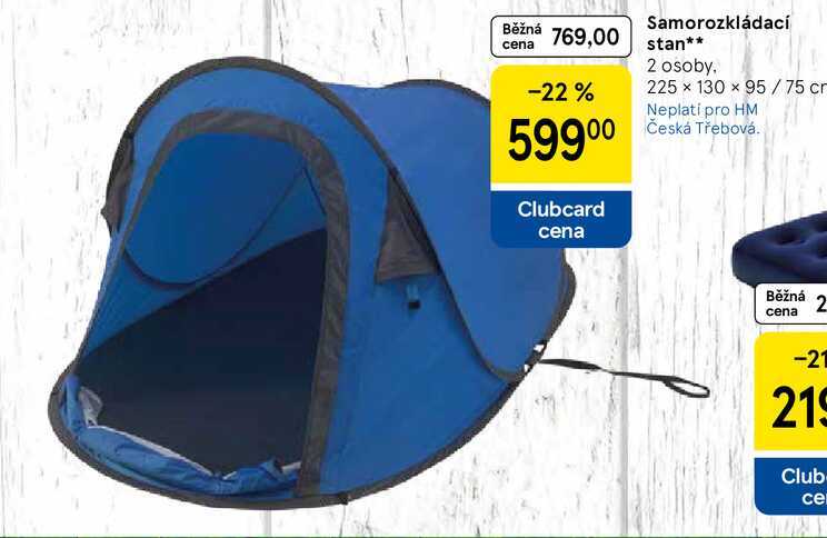 Samorozkládací stan