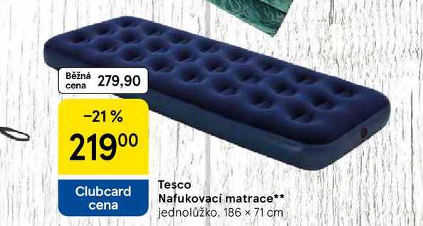 Tesco Nafukovací matrace
