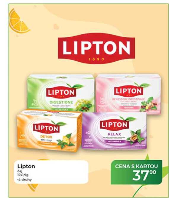 Lipton čaj 17x 1,9 g