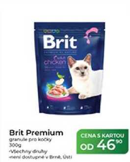 Brit Premium granule pro kočky 300g 