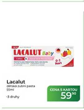 Lacalut dětská zubní pasta 55ml