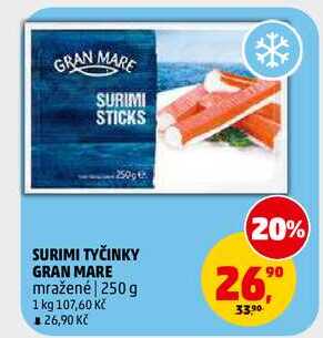 SURIMI TYČINKY GRAN MARE, 250 g