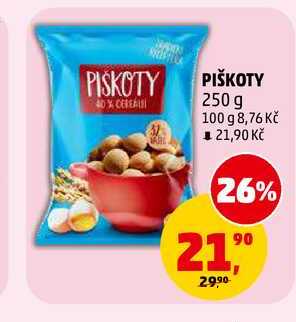 PIŠKOTY, 250 g