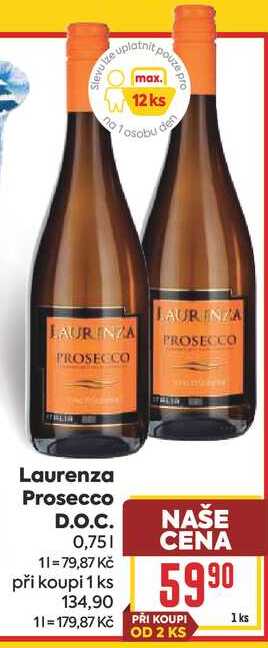 Laurenza Prosecco D.O.C. 0,75l