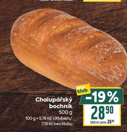 Chalupářský bochník 500 g
