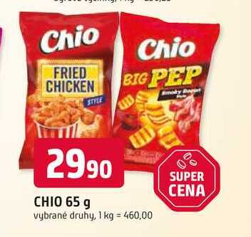 CHIO 65 g vybrané druhy