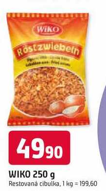 WIKO 250 g Restovaná cibulka