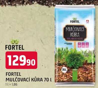 FORTEL MULČOVACÍ KŮRA 70 L 