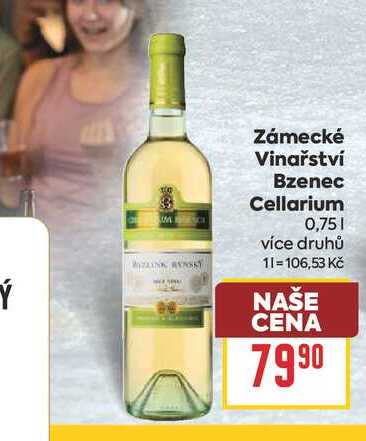 Zámecké Vinařství Bzenec Cellarium 0,75l
