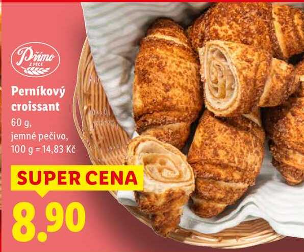 Perníkový croissant, 60 g