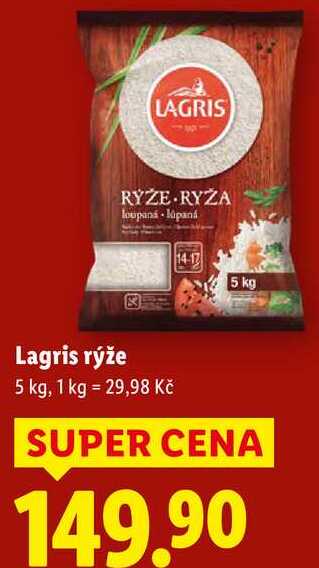 Lagris rýže, 5 kg