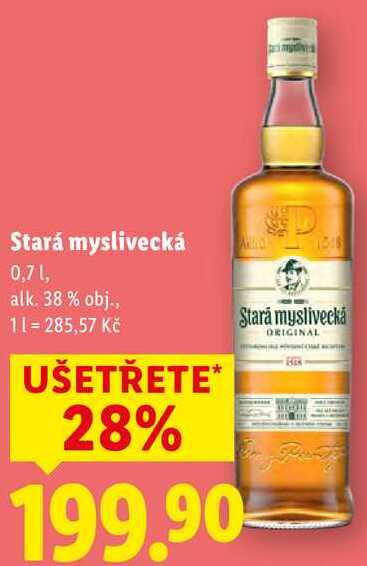 Stará myslivecká, 0,7 l