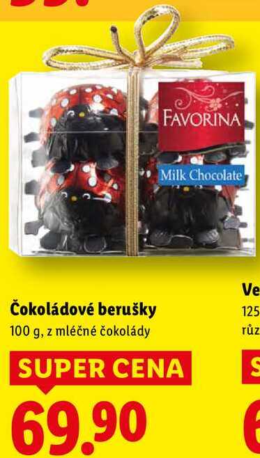 Čokoládové berušky, 100 g