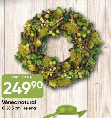 Věnec natural 28,5 cm