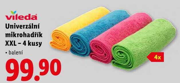 Univerzální mikrohadřík XXL - 4 kusy