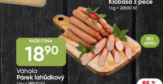 Váhala Párek lahůdkový 100g