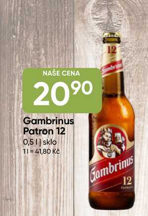 Gambrinus Patron 12 0,5l