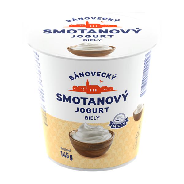 Milsy Bánovecký smetanový jogurt bílý
