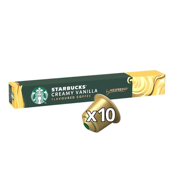 Starbucks® Creamy Vanilla by NESPRESSO®, Blonde Roast kávové kapsle, 10 kapslí v balení
