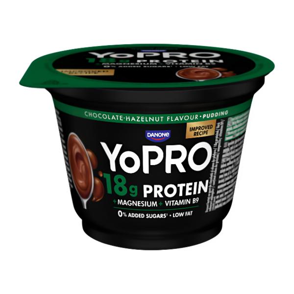 YoPRO Proteinový puding s čokoládovo-lískooříškovou příchutí