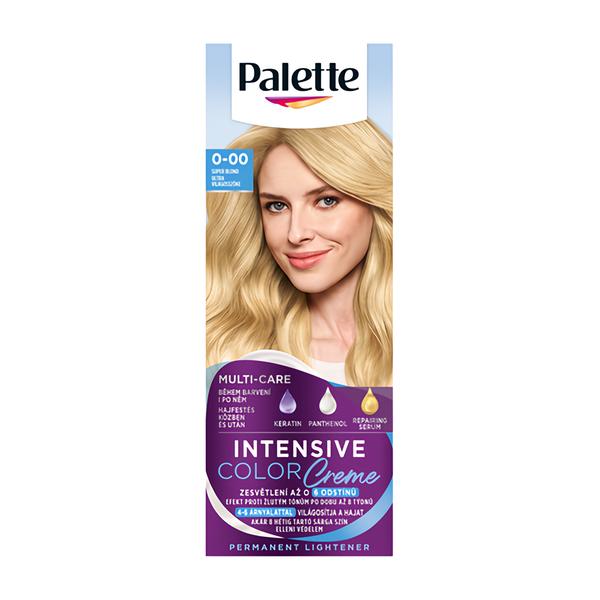 Schwarzkopf Palette Intensive Color Creme permanentní barva na vlasy 0-00 Super blond