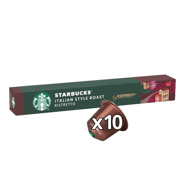 Starbucks® Italian Style Roast by NESPRESSO®, Dark Roast kávové kapsle, 10 kapslí v balení