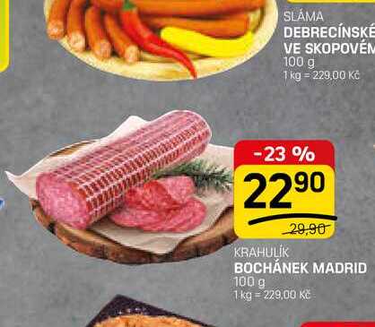 BOCHÁNEK MADRID 100 g