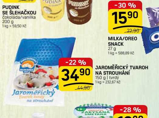 JAROMĚŘICKÝ TVAROH NA STROUHÁNÍ 150 g