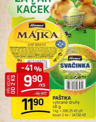 PAŠTIKA vybrané druhy 48 g