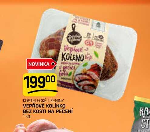 VEPŘOVÉ KOLÍNKO BEZ KOSTI NA PEČENÍ 1 kg 