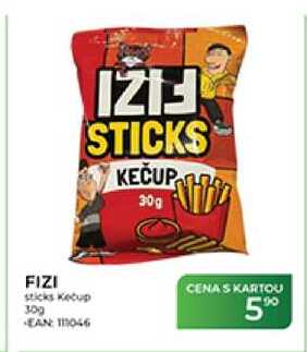 FIZI sticks Kečup 30 g