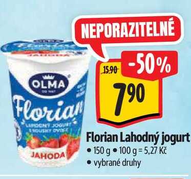   Florian Lahodný jogurt 150 g 