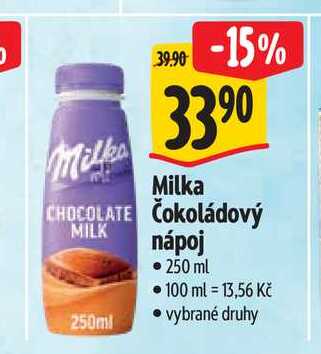 Milka Čokoládový nápoj 250ml