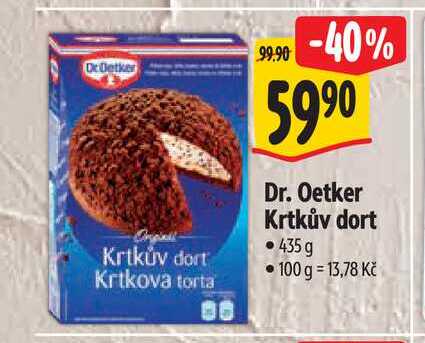   Dr. Oetker Krtkův dort 435 g  