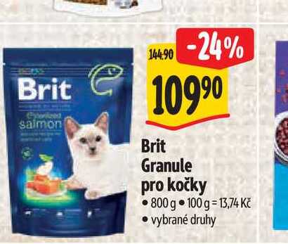 Brit Granule pro kočky 800 g