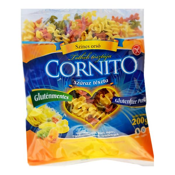 Cornito Bezlepkové těstoviny barevné spirály