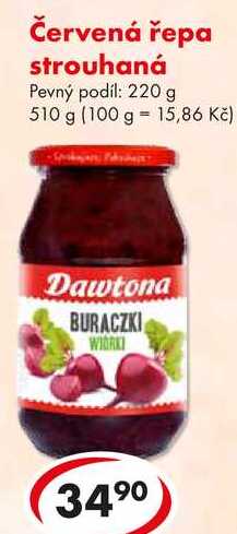 Červená řepa strouhaná, 510 g