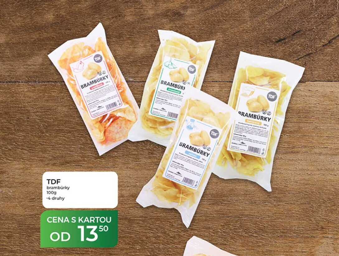 TDF brambůrky 100g  