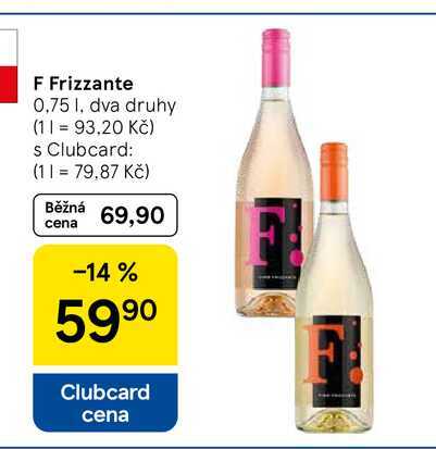 F Frizzante, 0,75 l