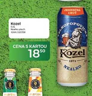 Kozel 0,5l nealko plech