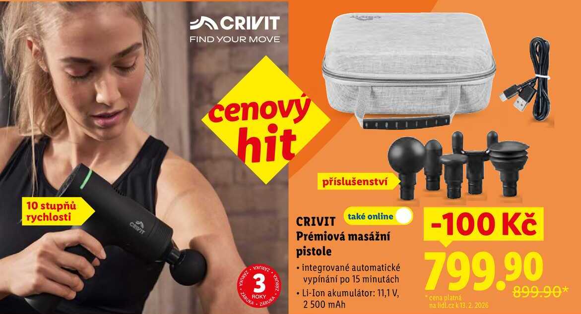 Prémiová masážní pistole 