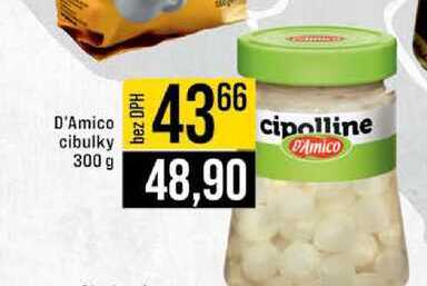D'Amico cibulky 300 g