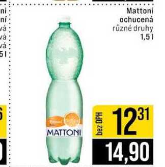 Mattoni ochucená různé druhy 1,5l