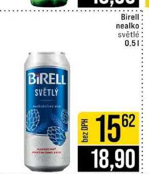 Birell nealko světlé 0,5l