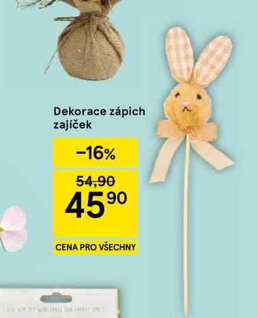 Dekorace zápich zajíček