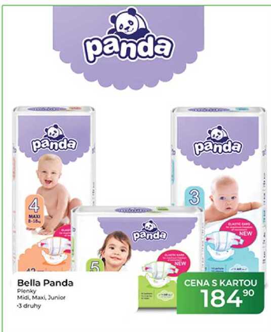 Bella Panda Plenky Midi, Maxi, Junior