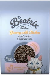 Granule pro kočky Beatrix Kitten s kuřecím