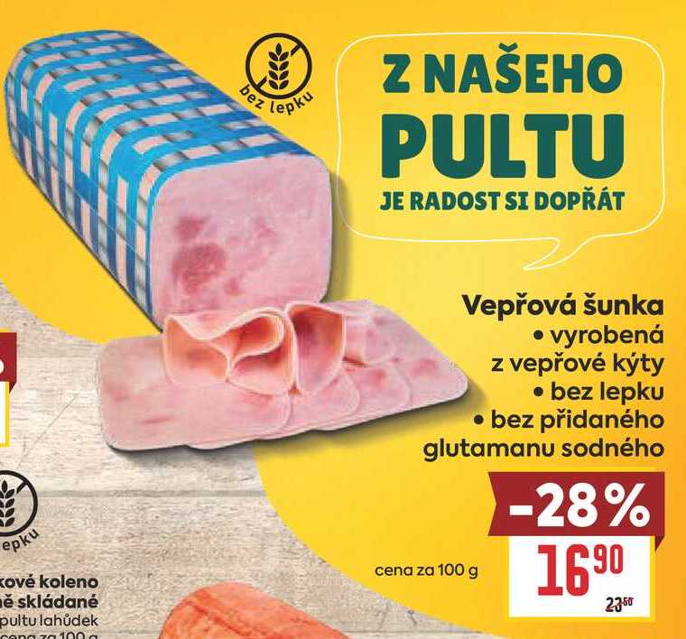 Vepřová šunka 100g