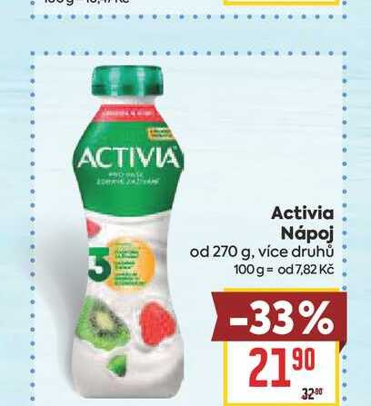 Activia Nápoj od 270 g